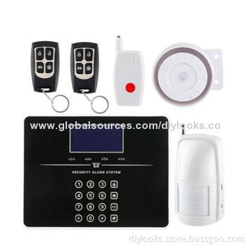 Intelligent Touch Keypad Wireless GSM Security Alarm System with LCD Screen (YS-G33)